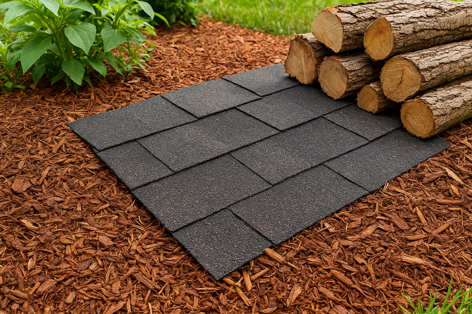 Practical ways to reuse shingles around your property