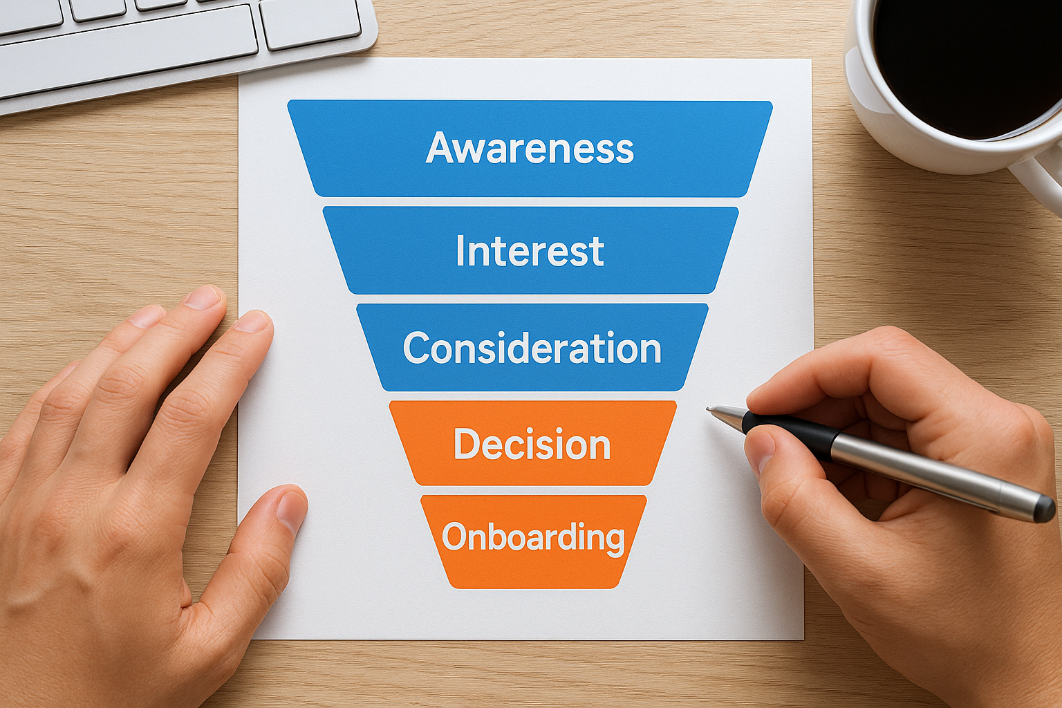 Client Acquisition Definition: What It Means, With Examples Key stages in the client acquisition funnel