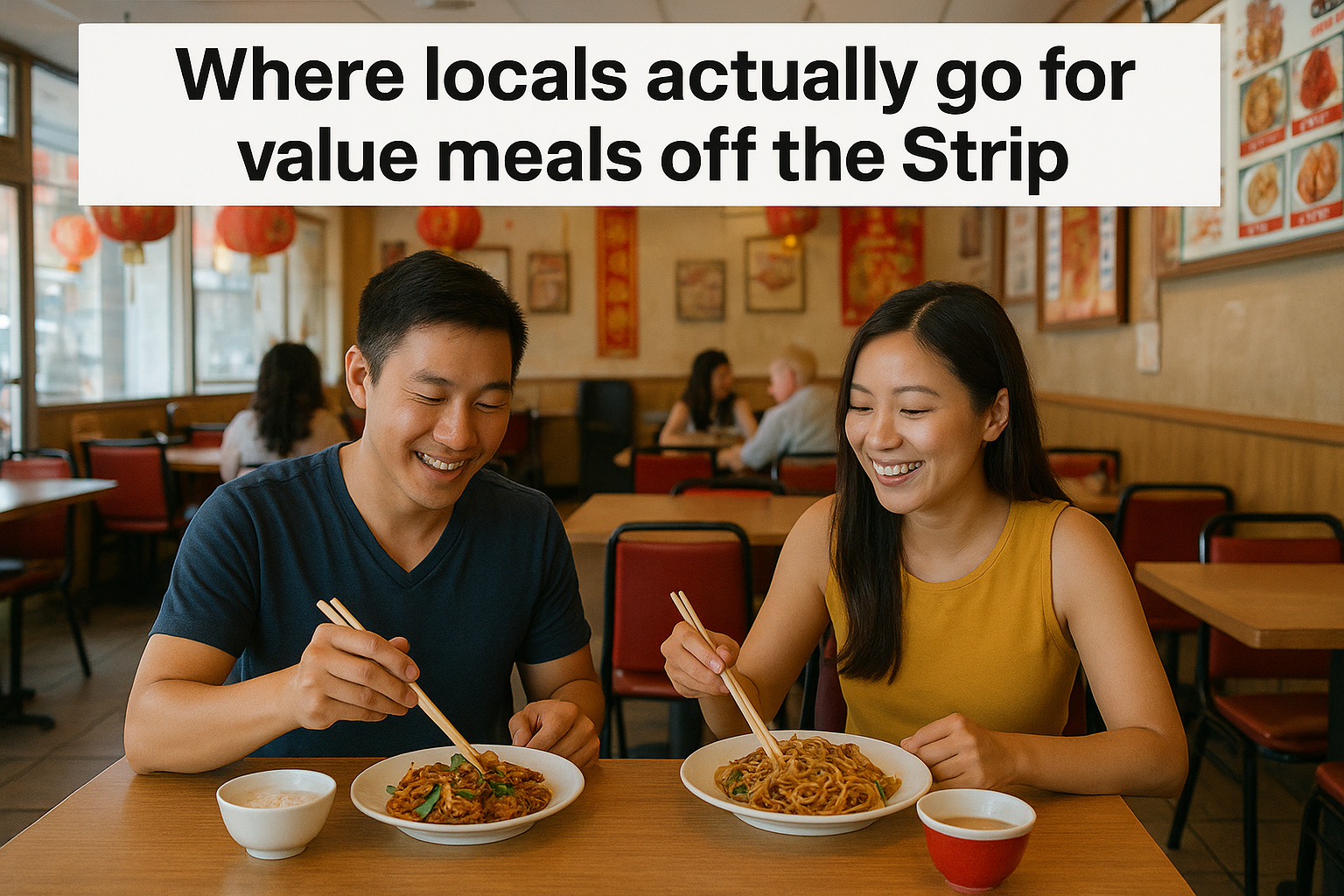 Where locals actually go for value meals off the Strip