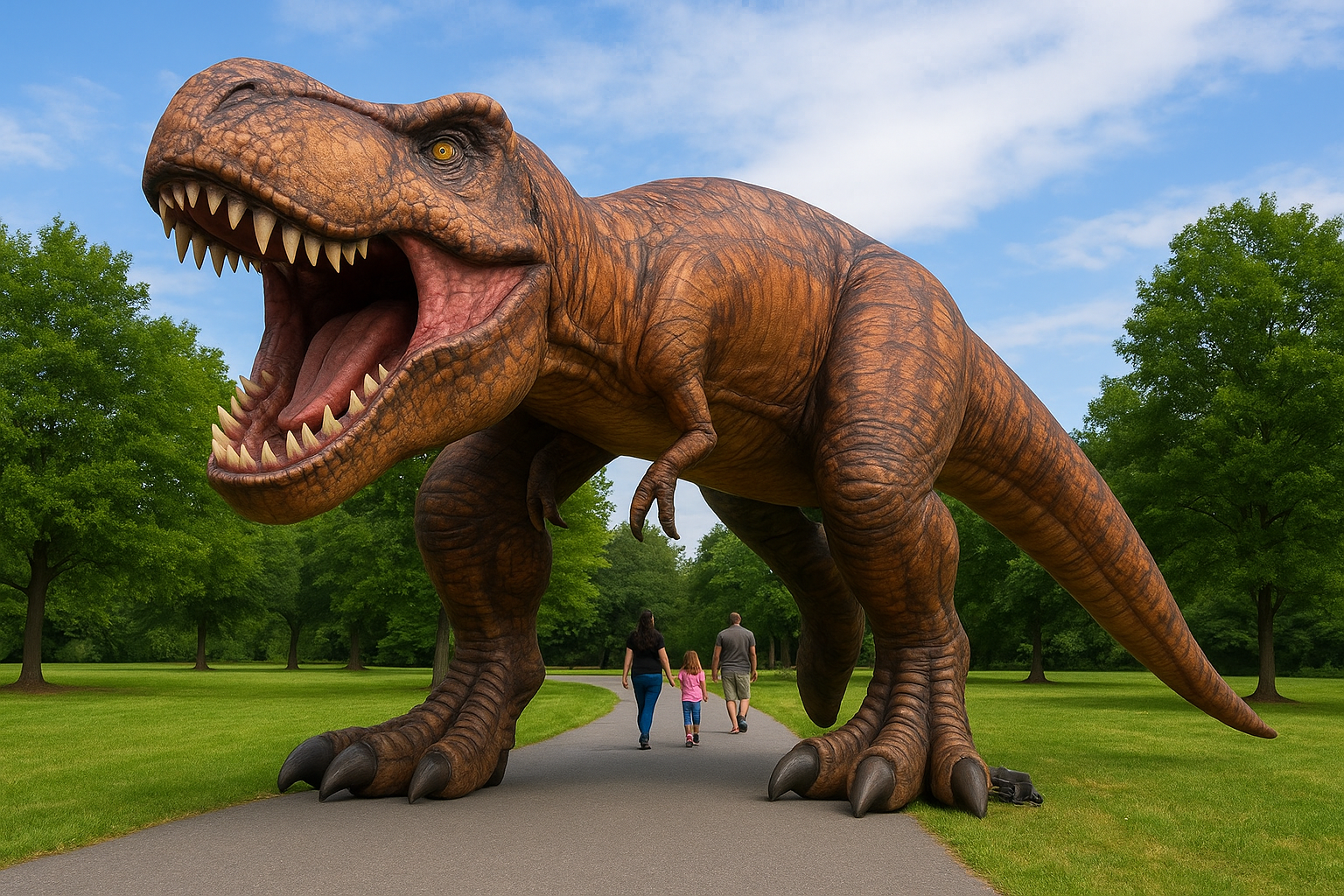2. Dinosaur inflatable entrance arches