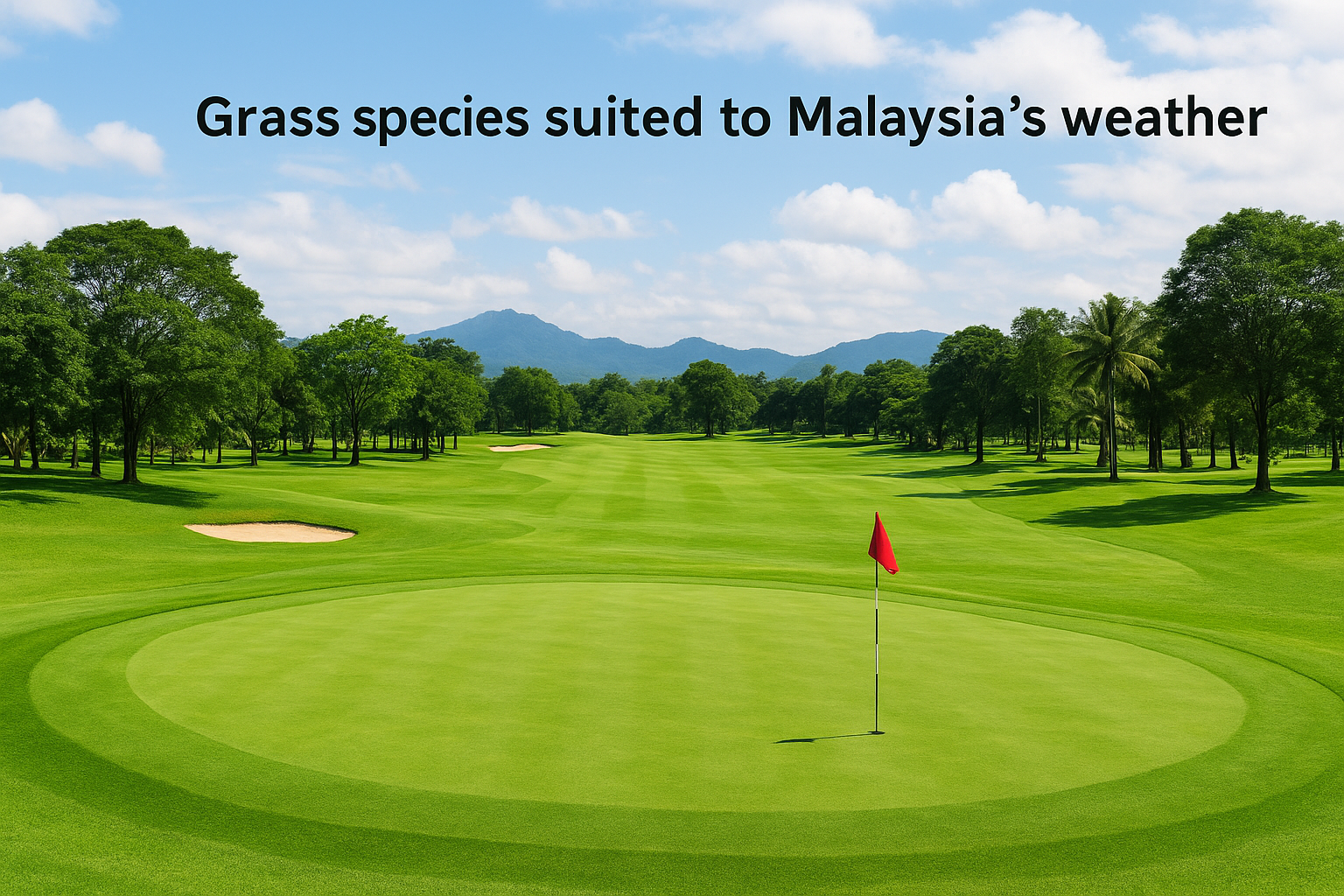 Grass species suited to Malaysia's weather