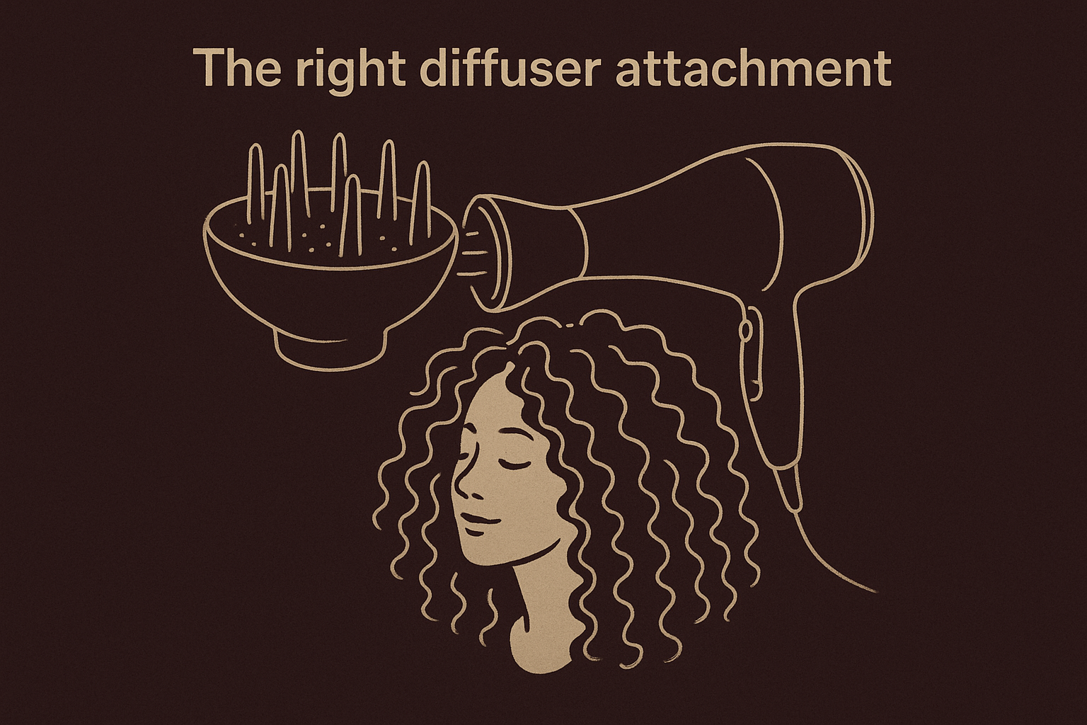 The right diffuser attachment