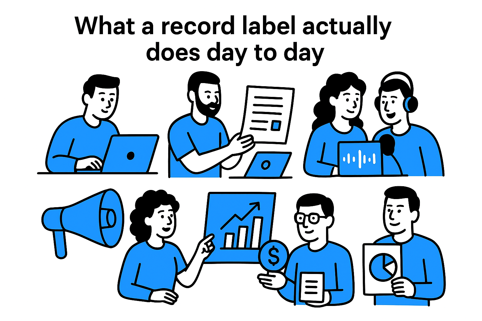 What a record label actually does day to day