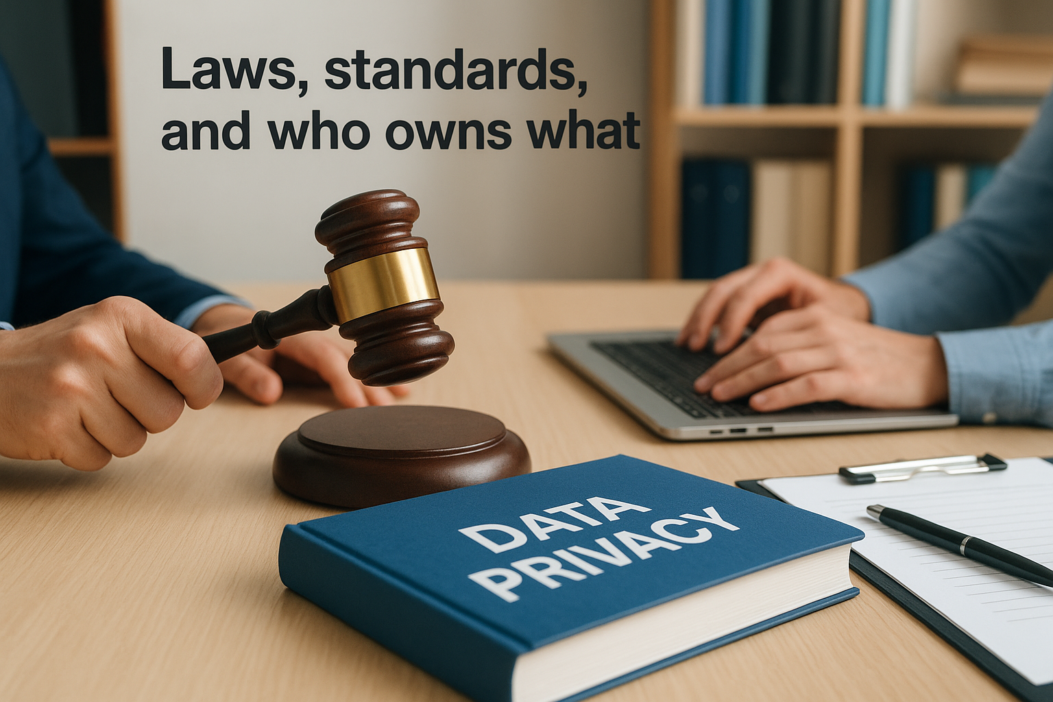 Laws, standards, and who owns what