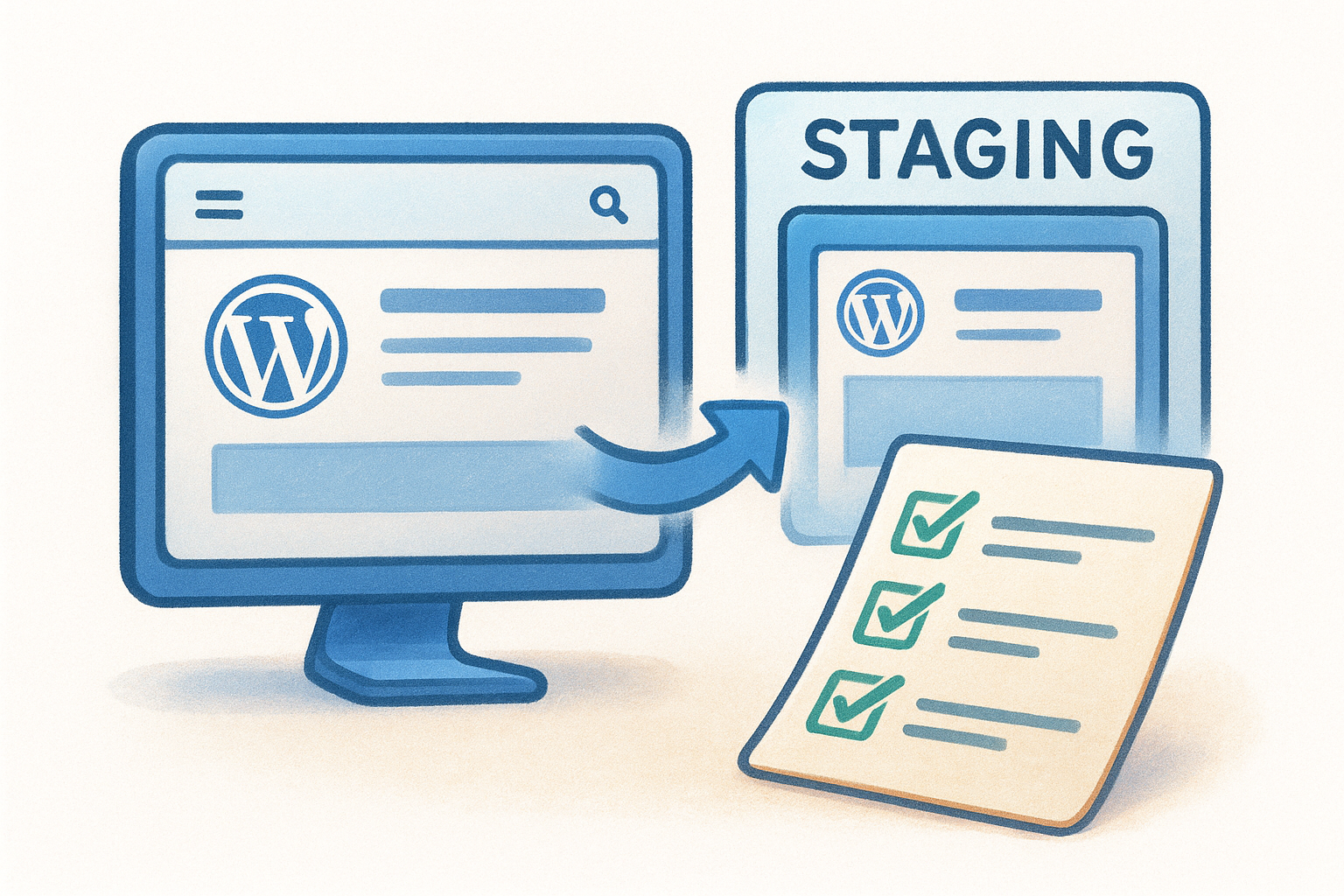 Set up a staging environment