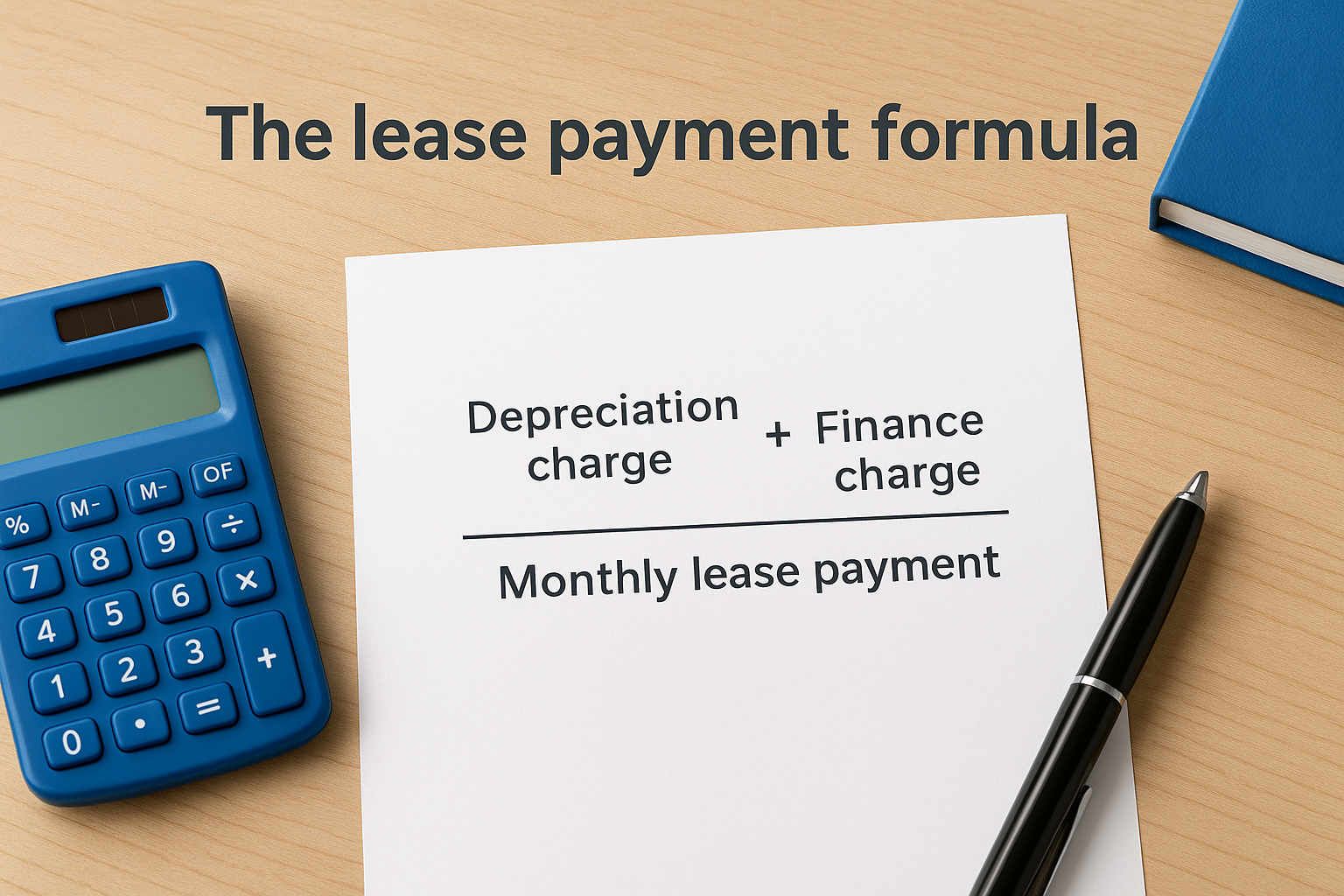 The lease payment formula