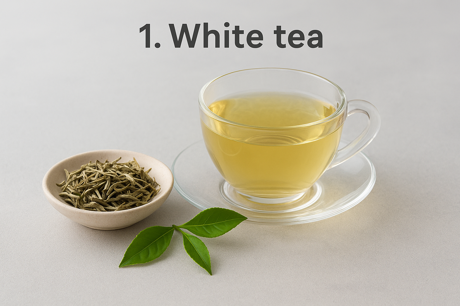 1. White tea