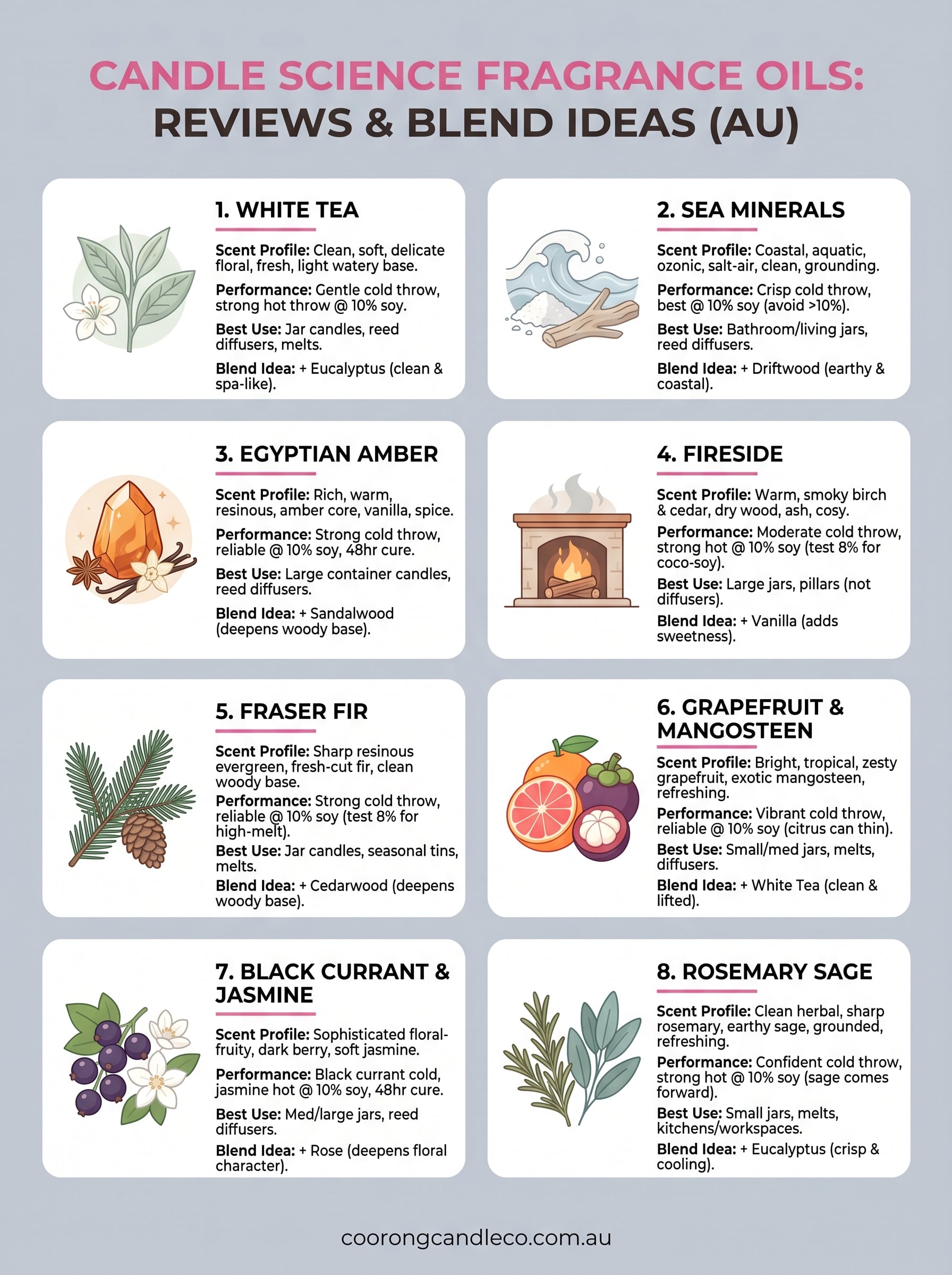 candle science fragrance oils infographic