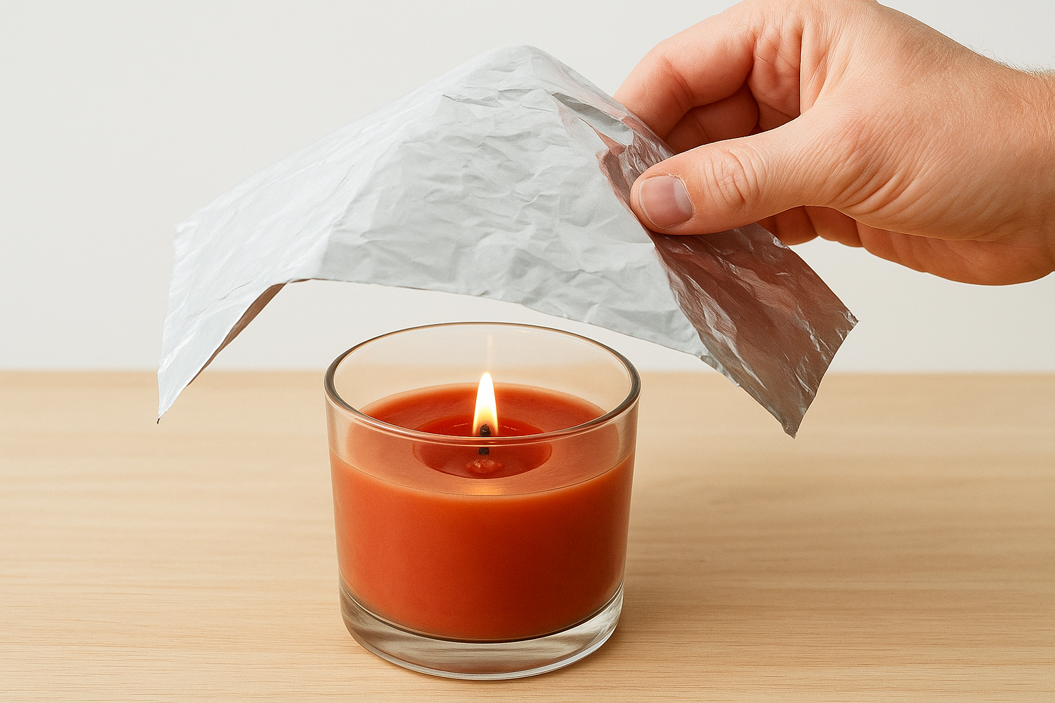How to apply the foil fix