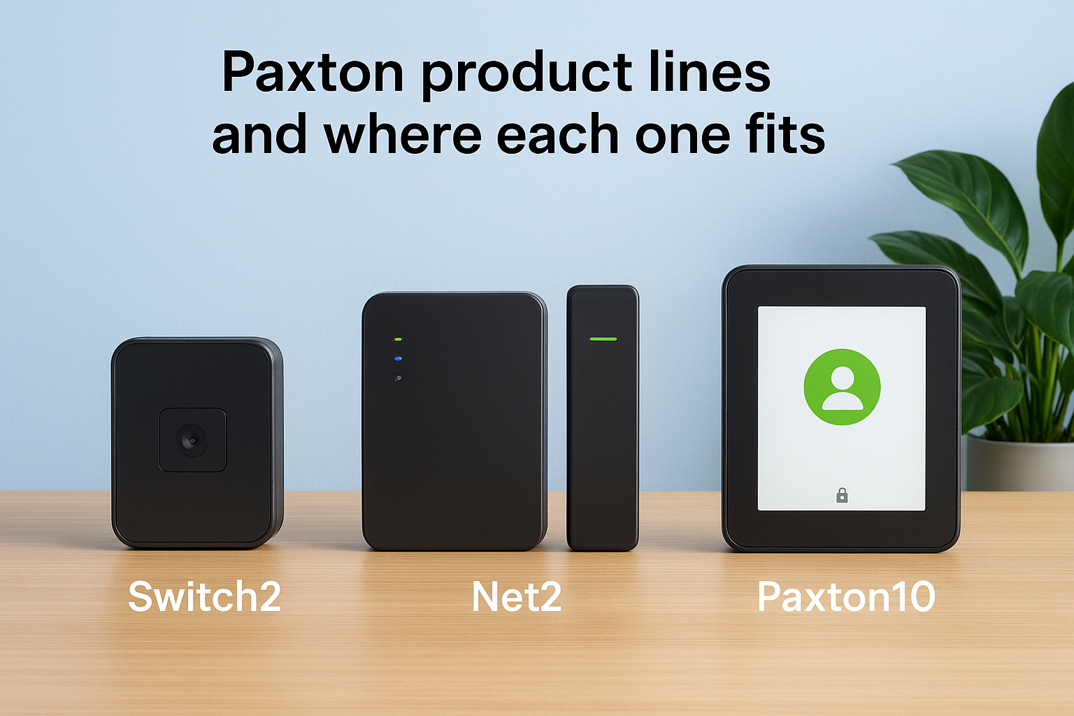 Paxton product lines and where each one fits