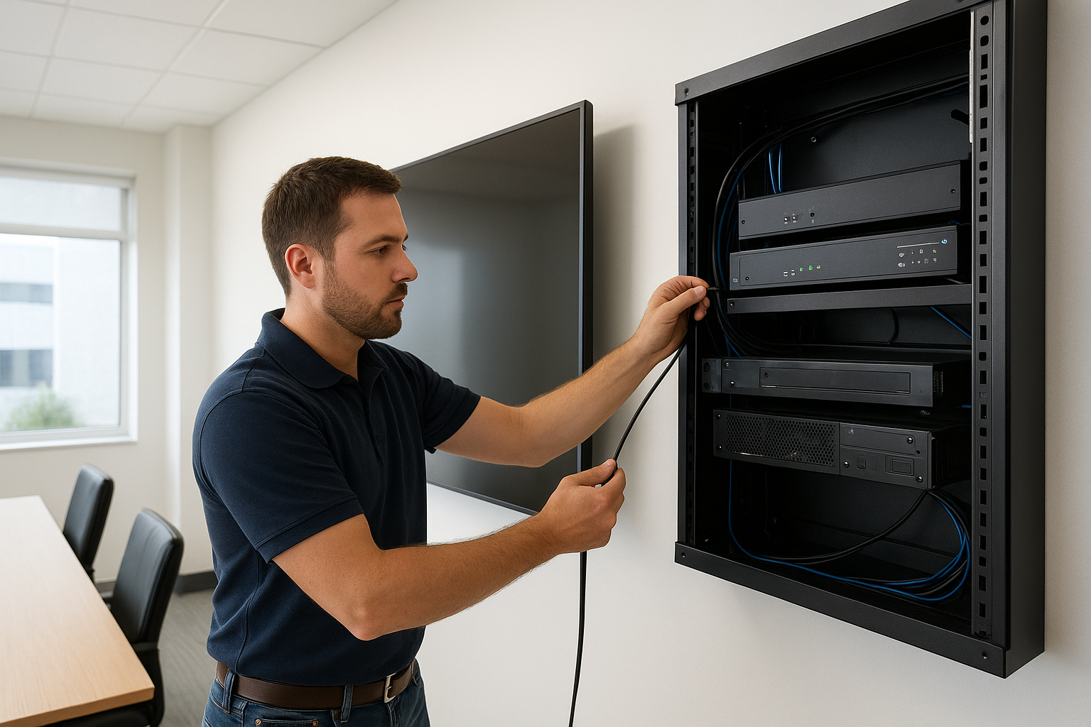 AV system installations and commissioning