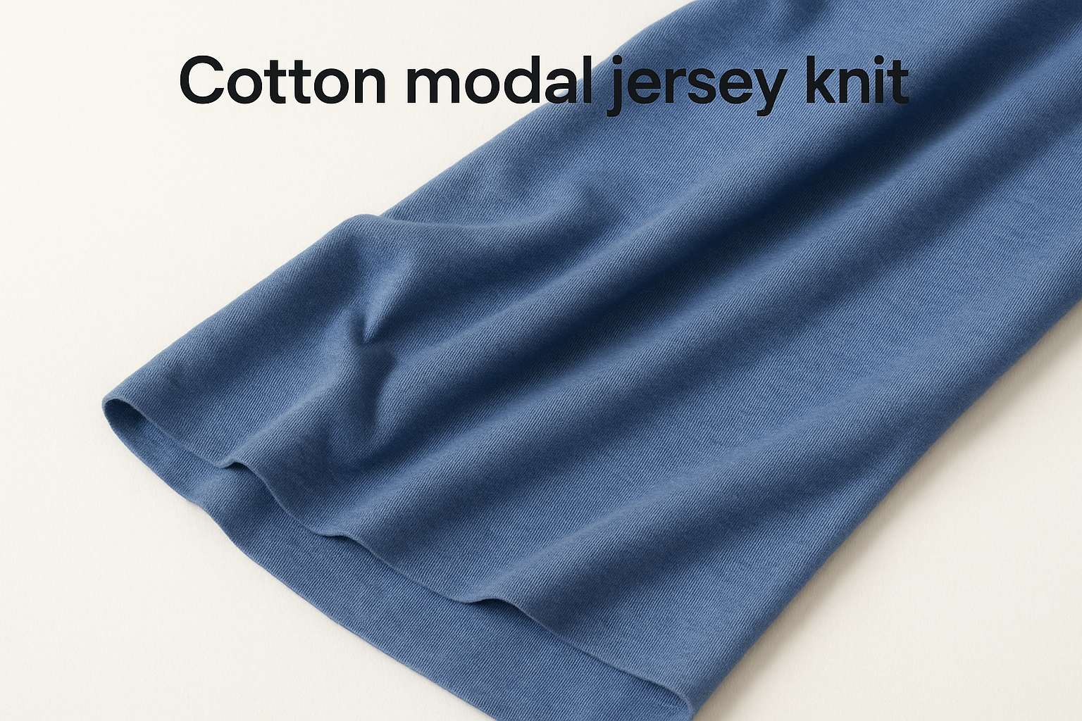 2. Cotton modal jersey knit