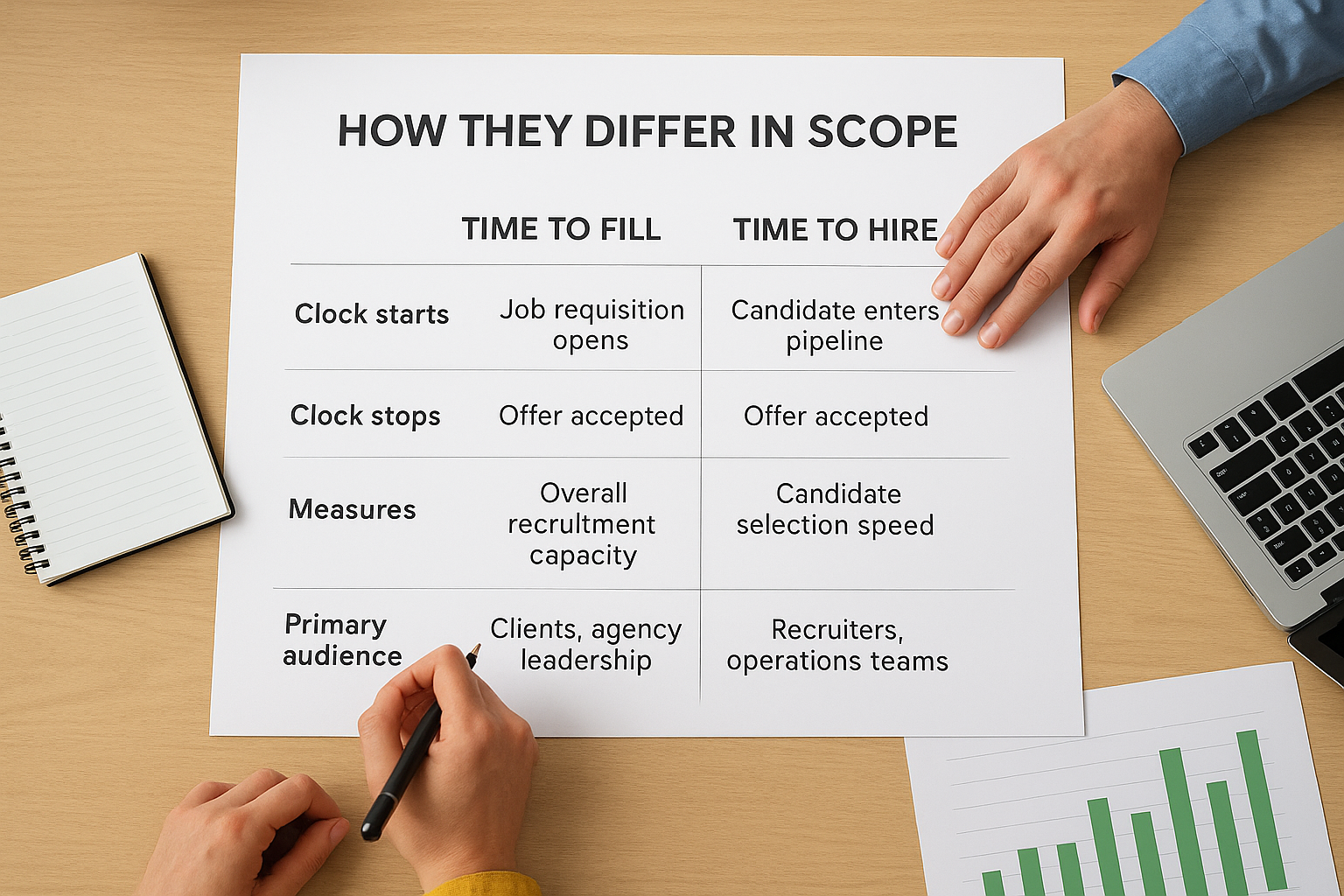 How they differ in scope