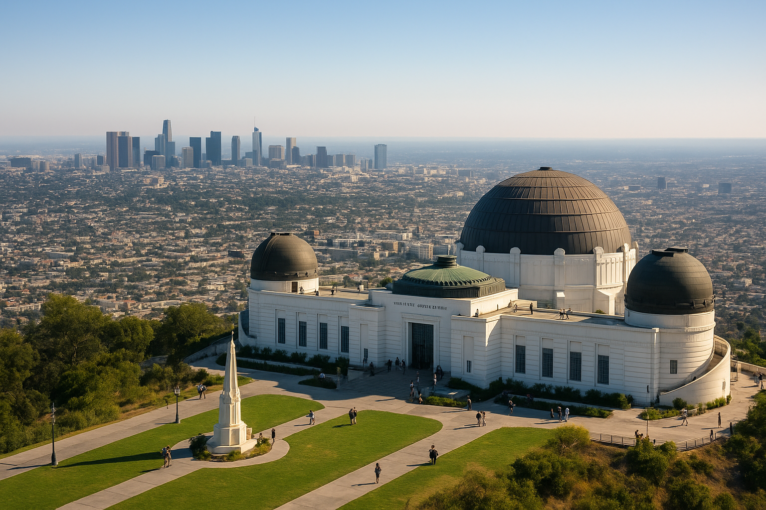 3. Griffith Observatory and Griffith Park views