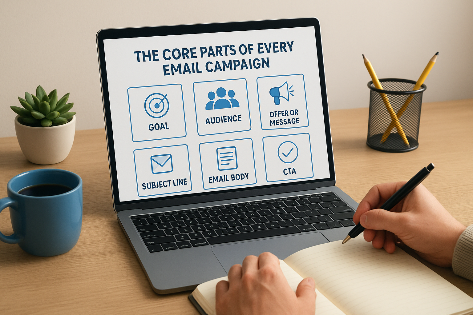 The core parts of every email campaign