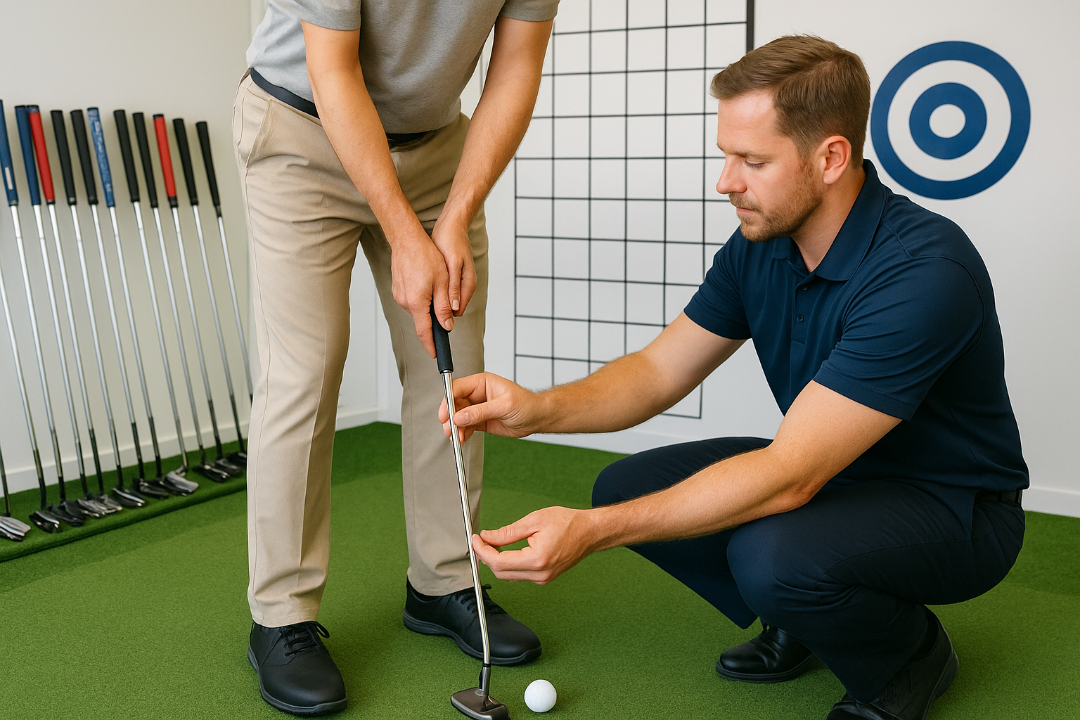What you test and adjust during the session