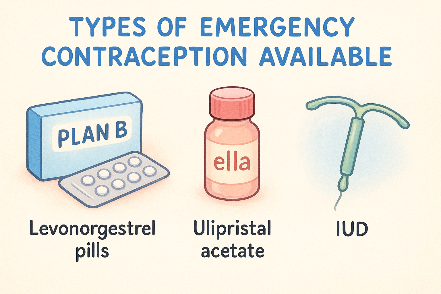 Levonorgestrel pills (Plan B and generics)
