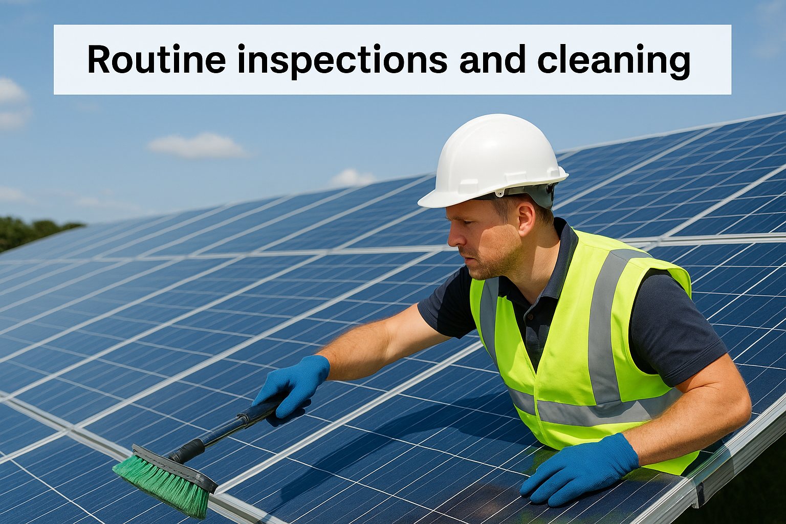 Routine inspections and cleaning