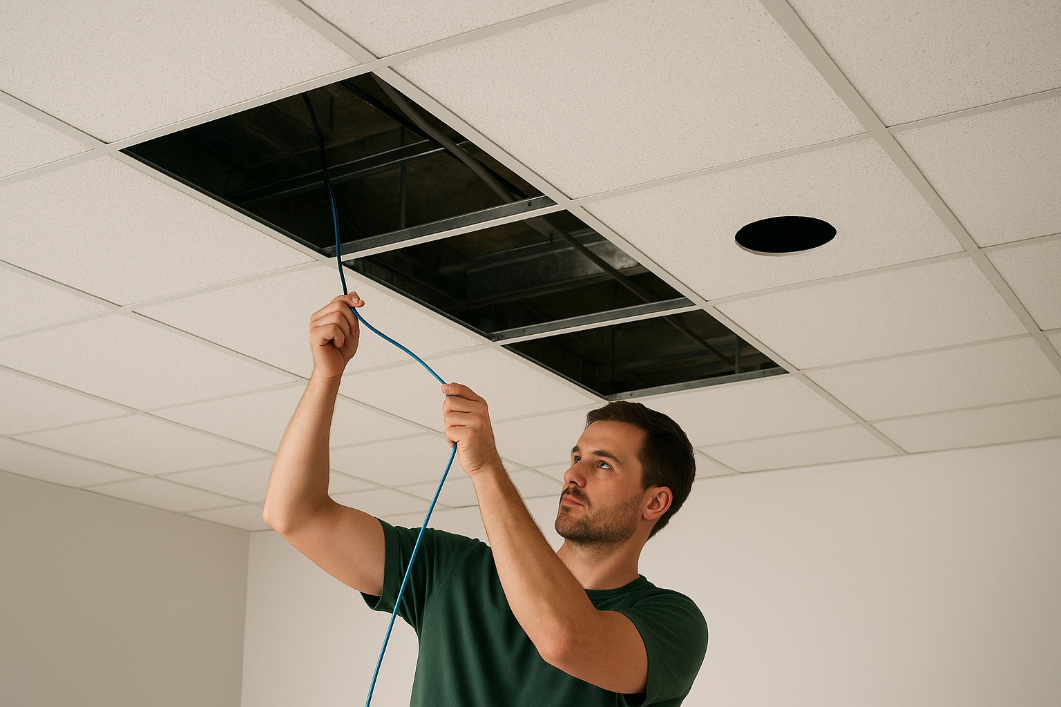 Drop and suspended grid ceilings