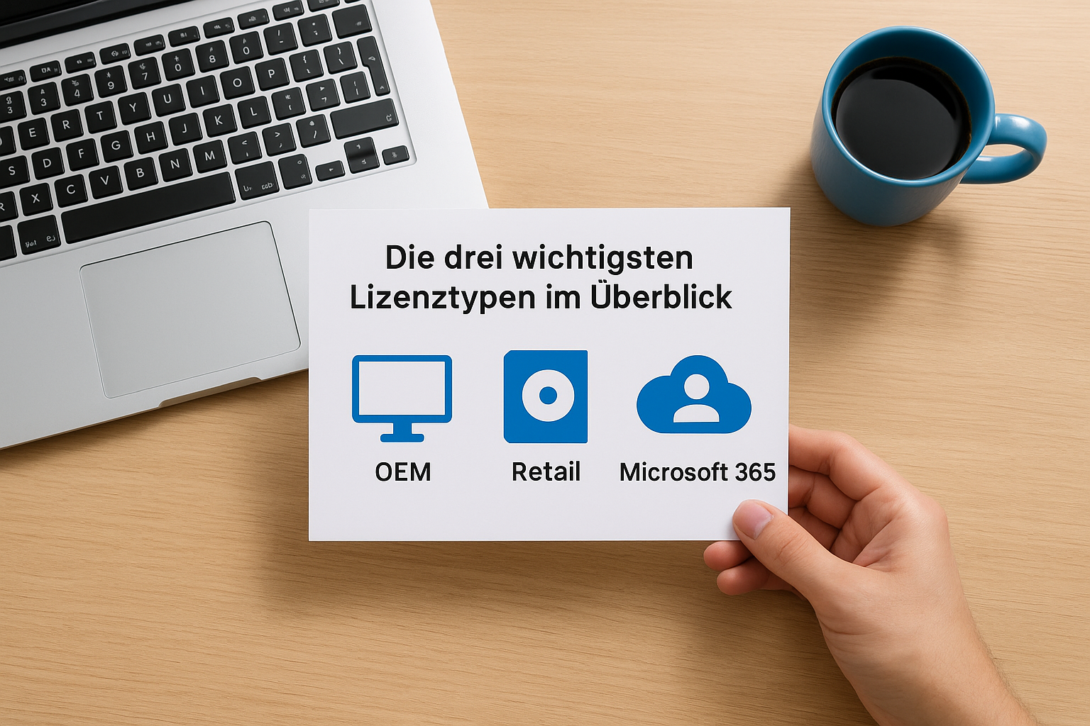 Die drei wichtigsten Lizenztypen im Überblick