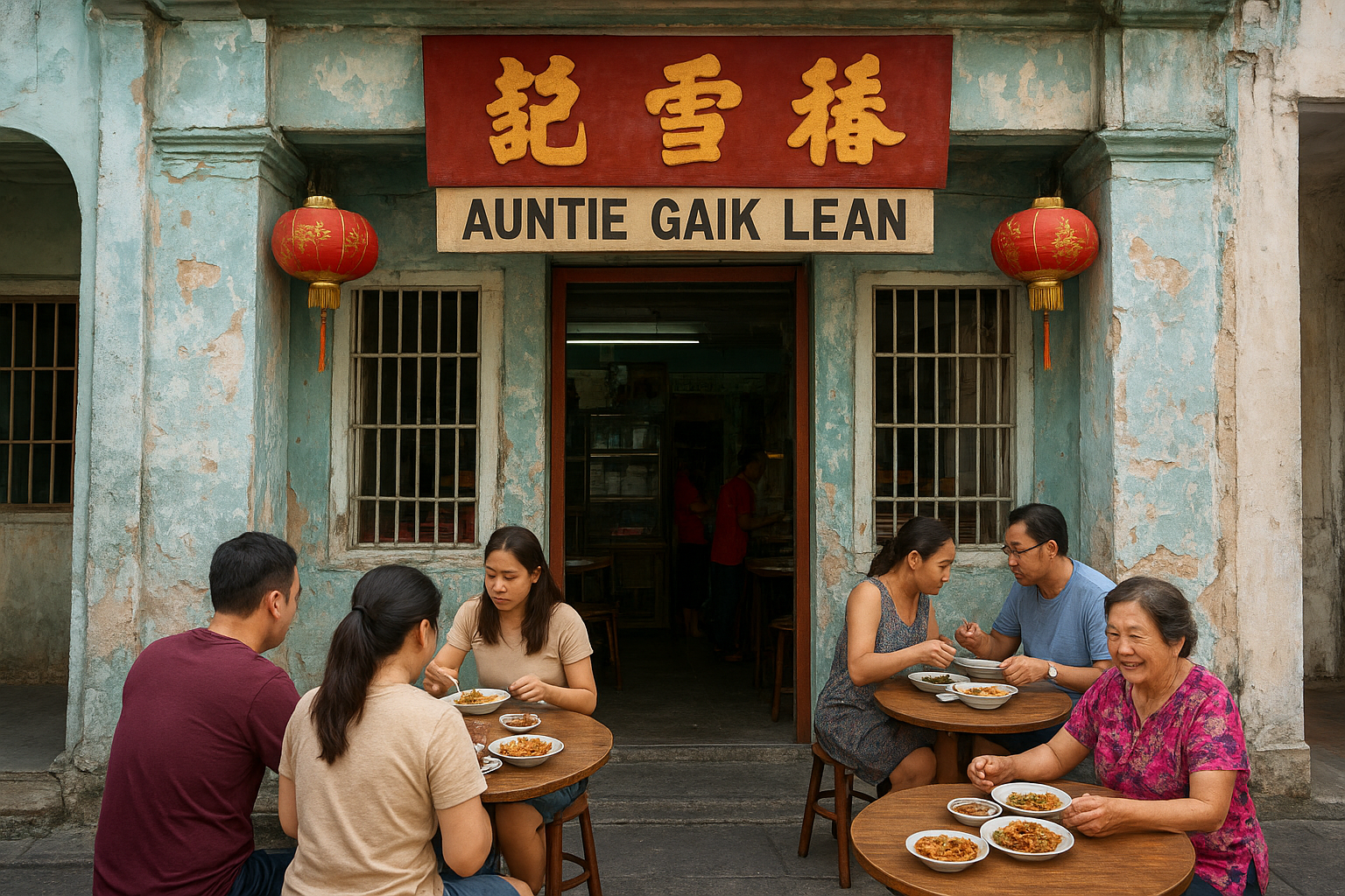 5. Auntie Gaik Lean's Old School Eatery, George Town