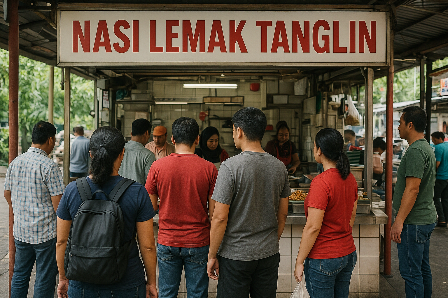 7. Nasi Lemak Tanglin, Kuala Lumpur