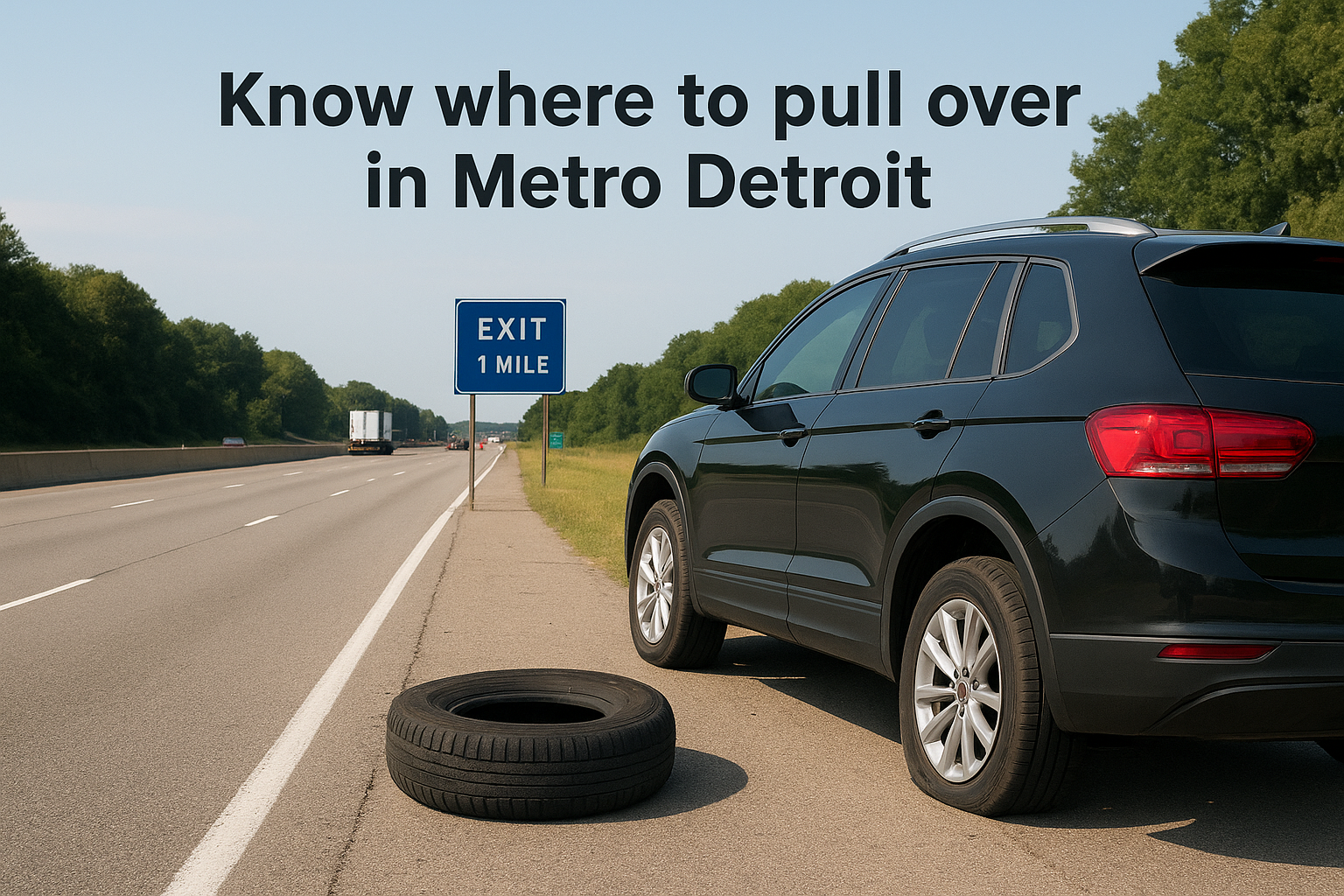 Know where to pull over in Metro Detroit