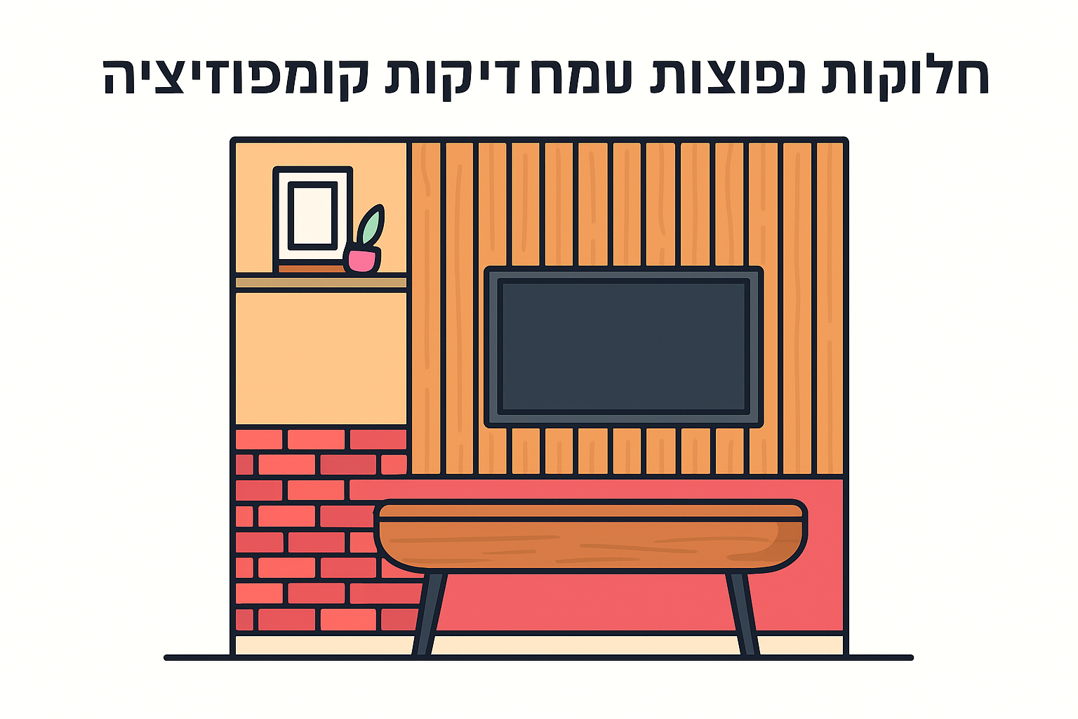 חלוקות נפוצות שמחזיקות קומפוזיציה