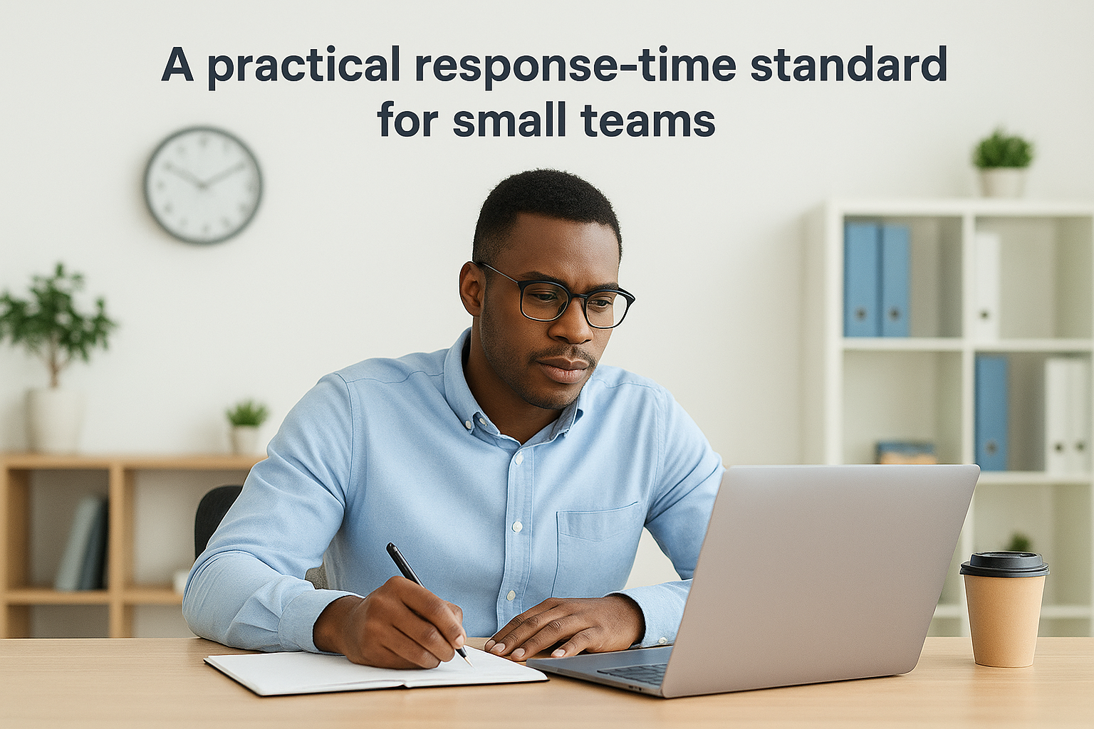 A practical response-time standard for small teams