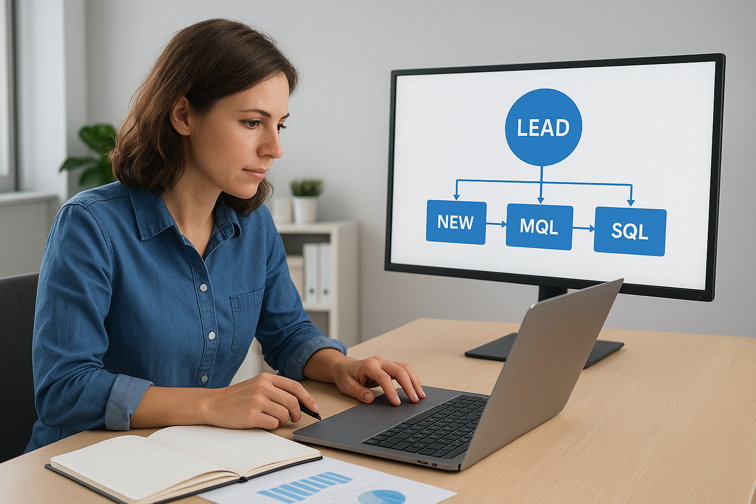How leads move through the system