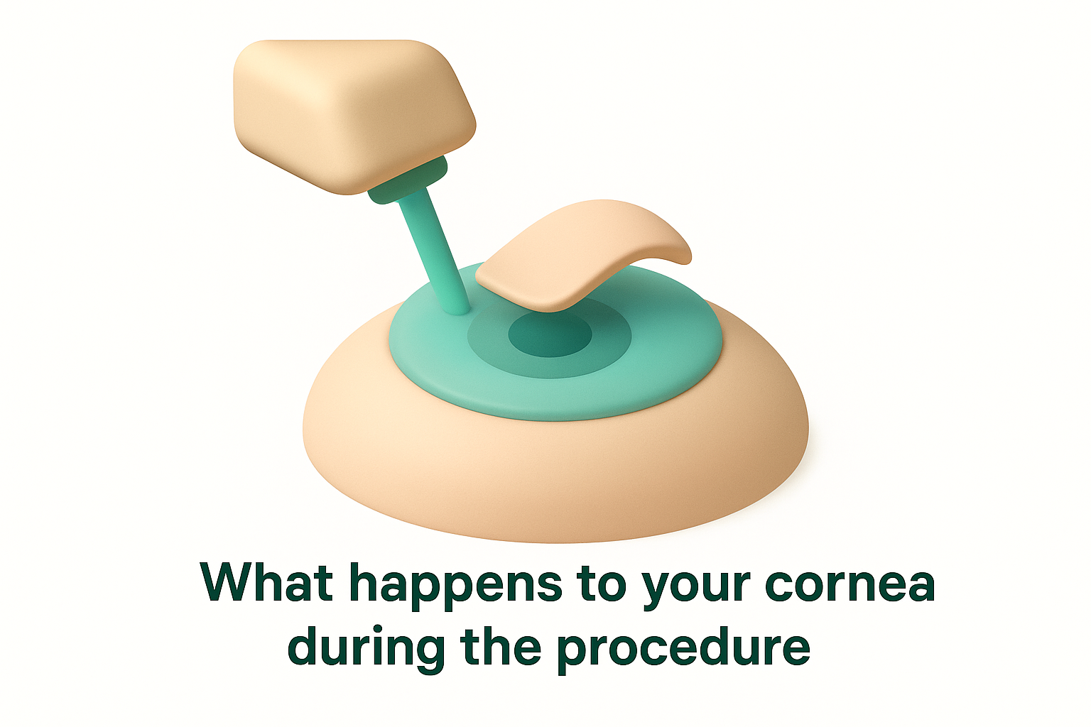 What happens to your cornea during the procedure