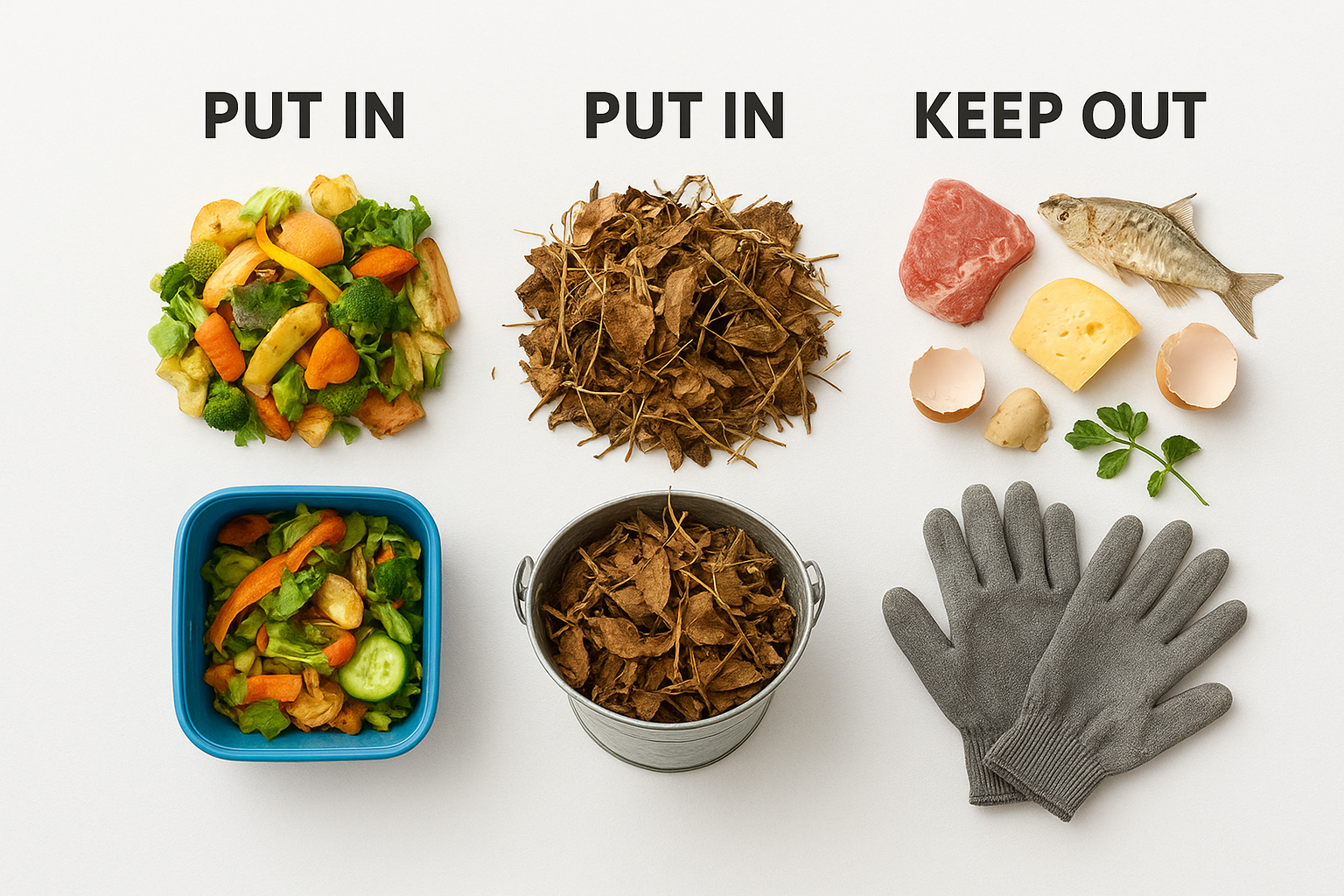 What goes in and what stays out