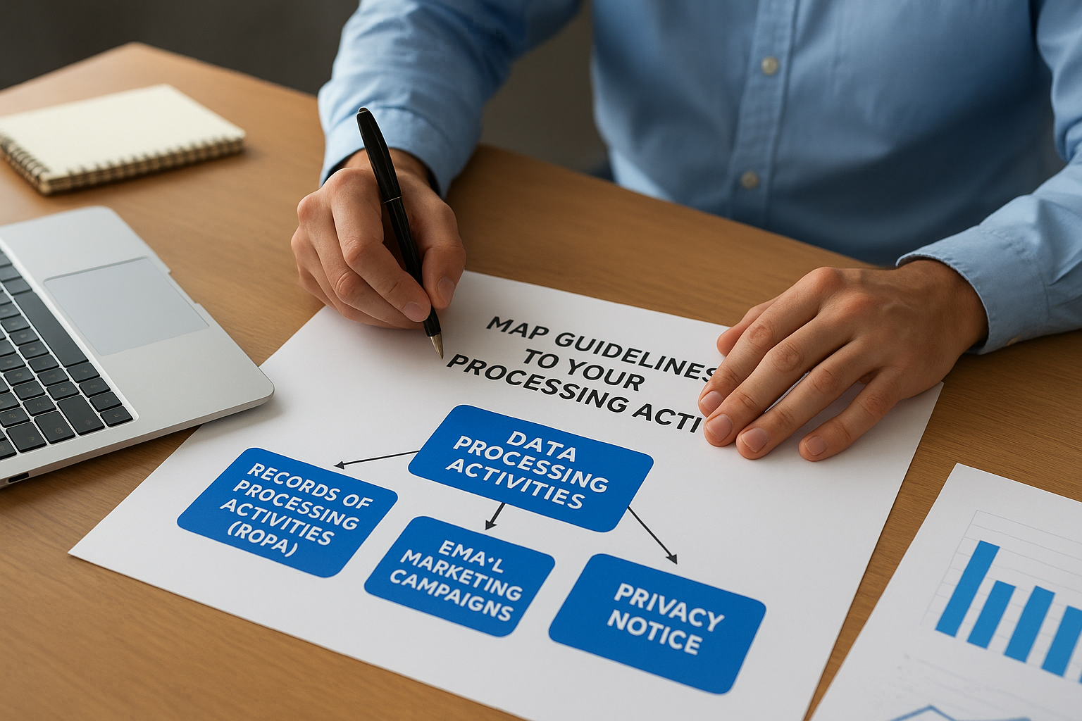 Map guidelines to your data processing activities
