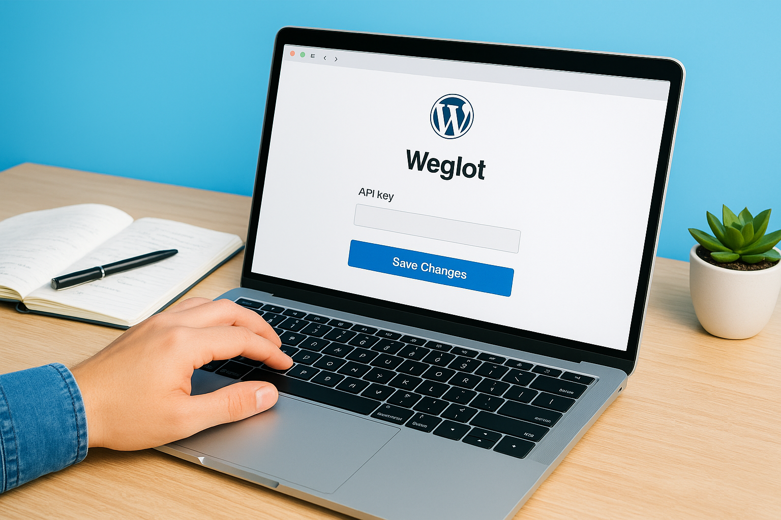 WordPress setup