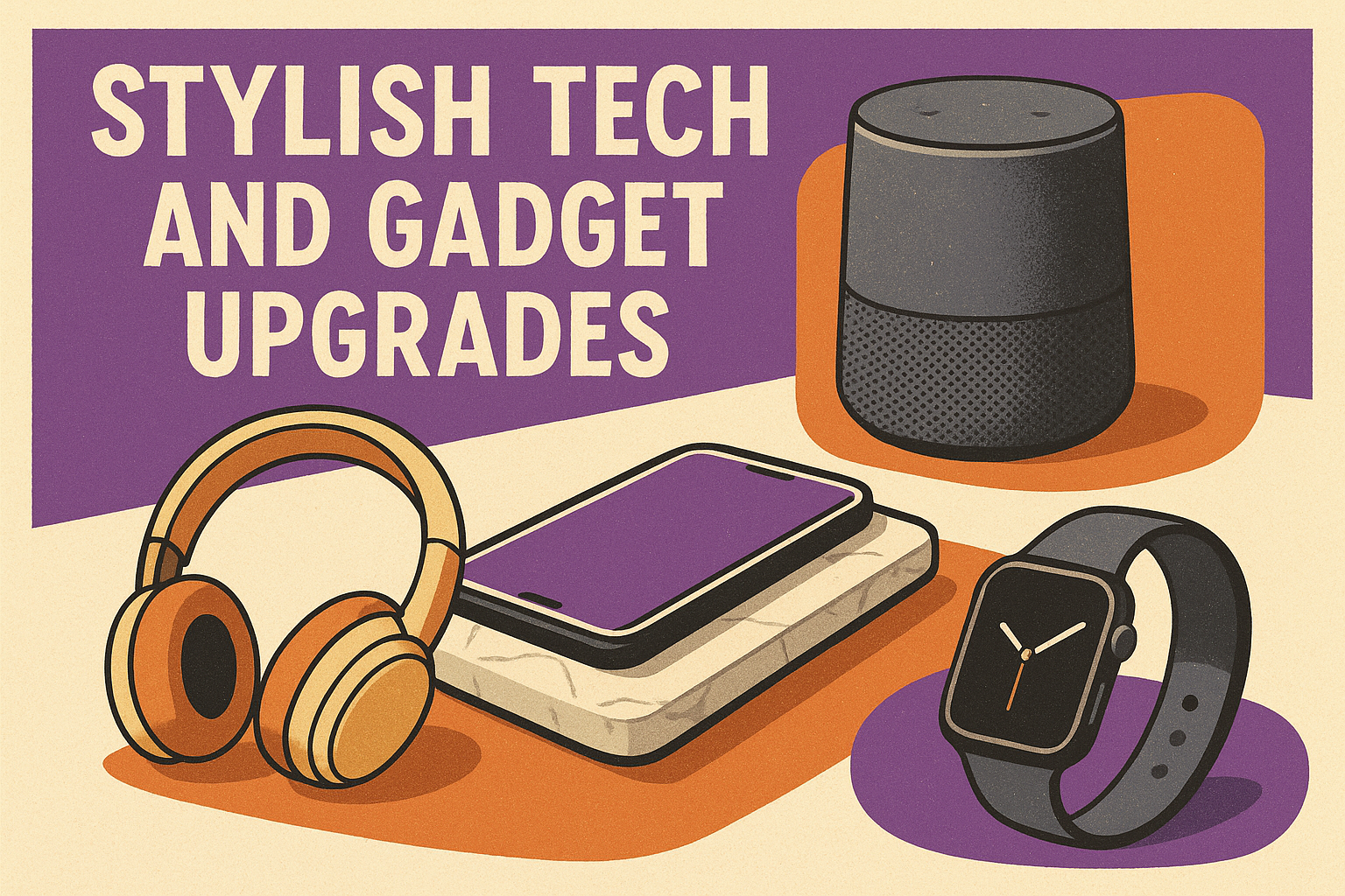 8. Stijlvolle tech- en gadget-upgrades