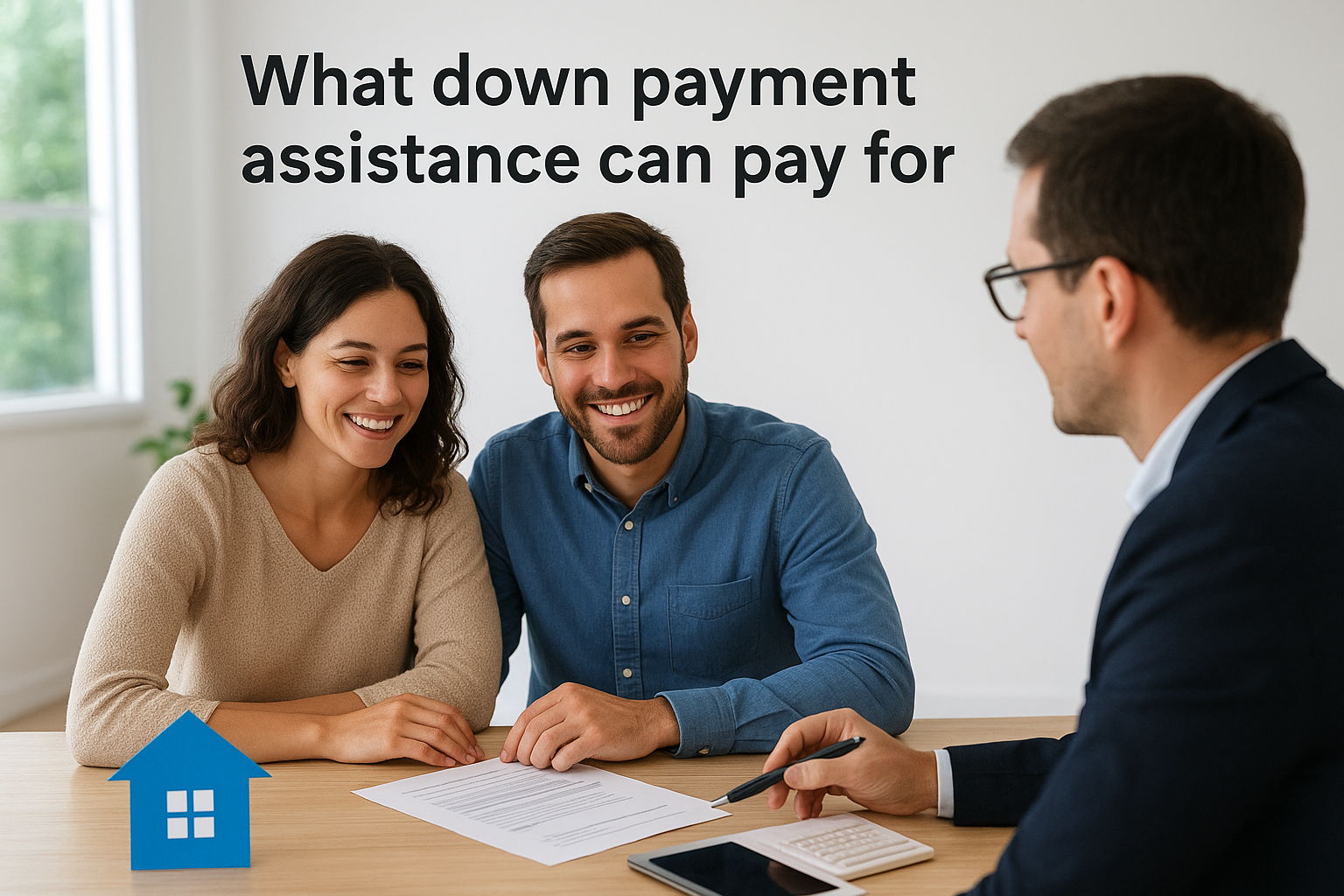 What down payment assistance can pay for