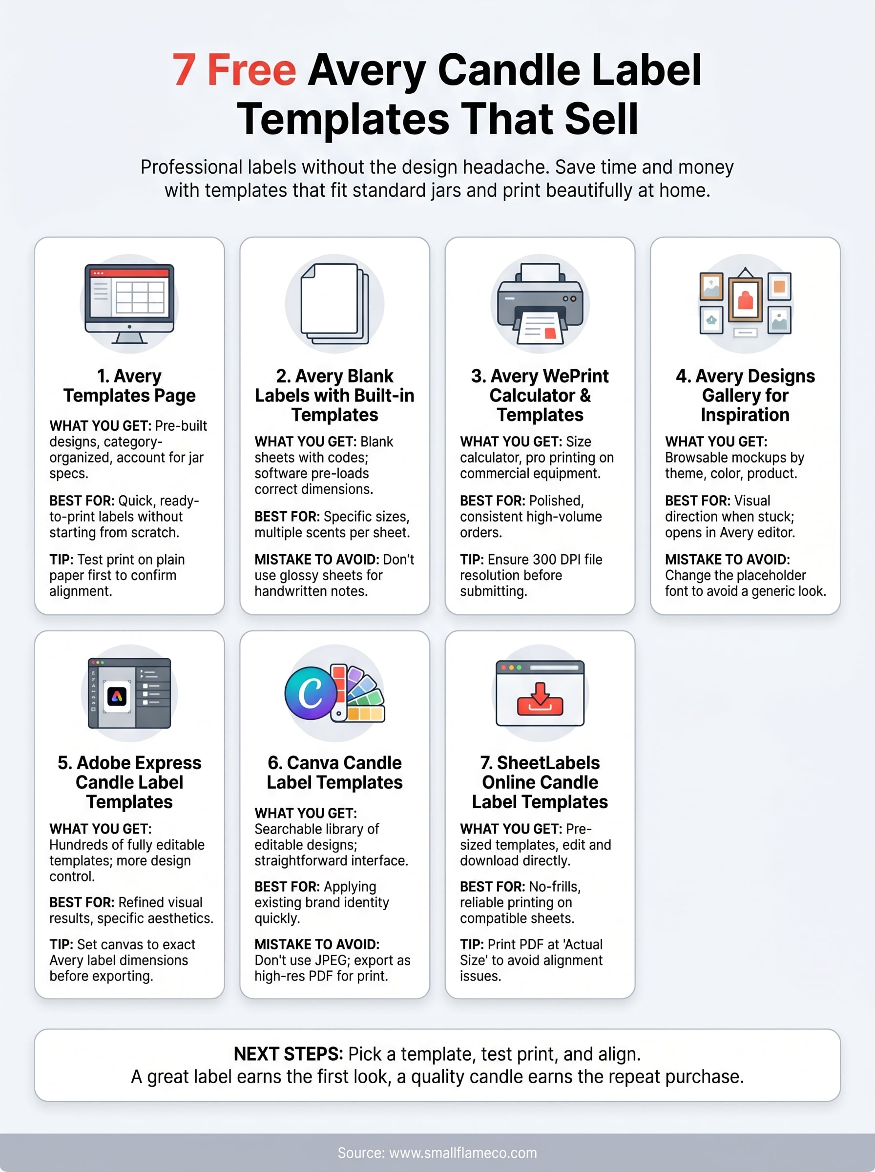 avery candle label templates infographic