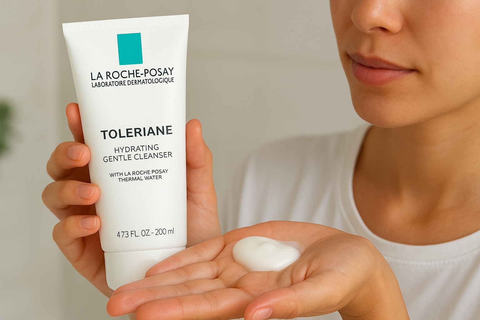 2. La Roche-Posay Toleriane Hydrating Gentle Cleanser