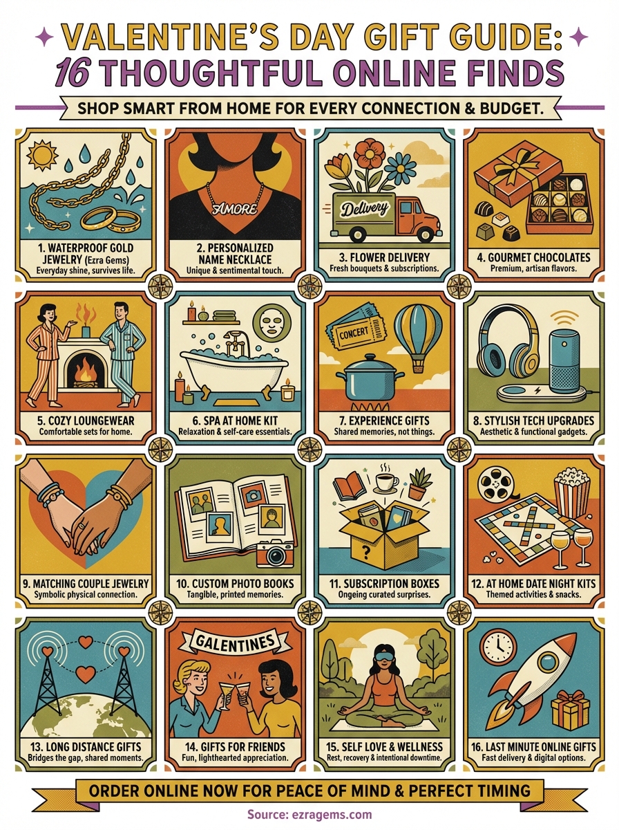valentijnsdag cadeaus infographic
