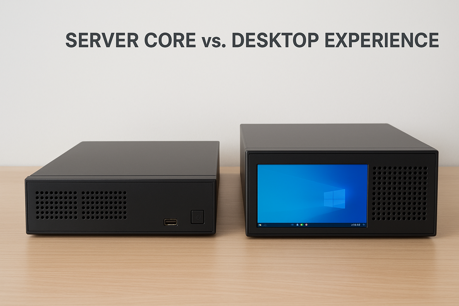 Server Core vs. Desktop Experience
