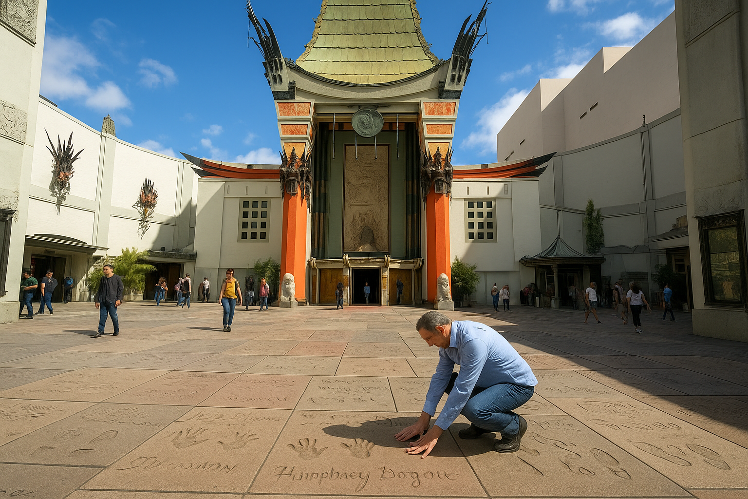 2. See the Handprints at TCL Chinese Theatre