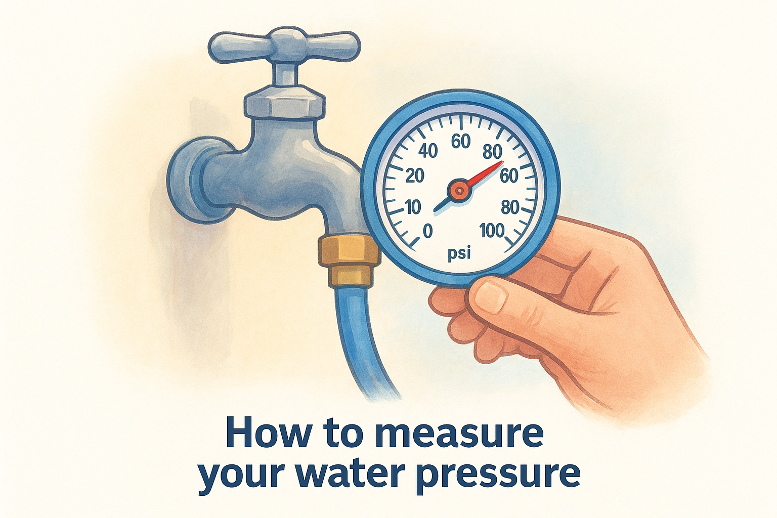 How to measure your water pressure