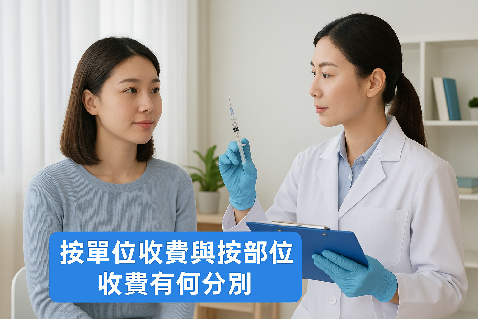 按單位收費與按部位收費有何分別