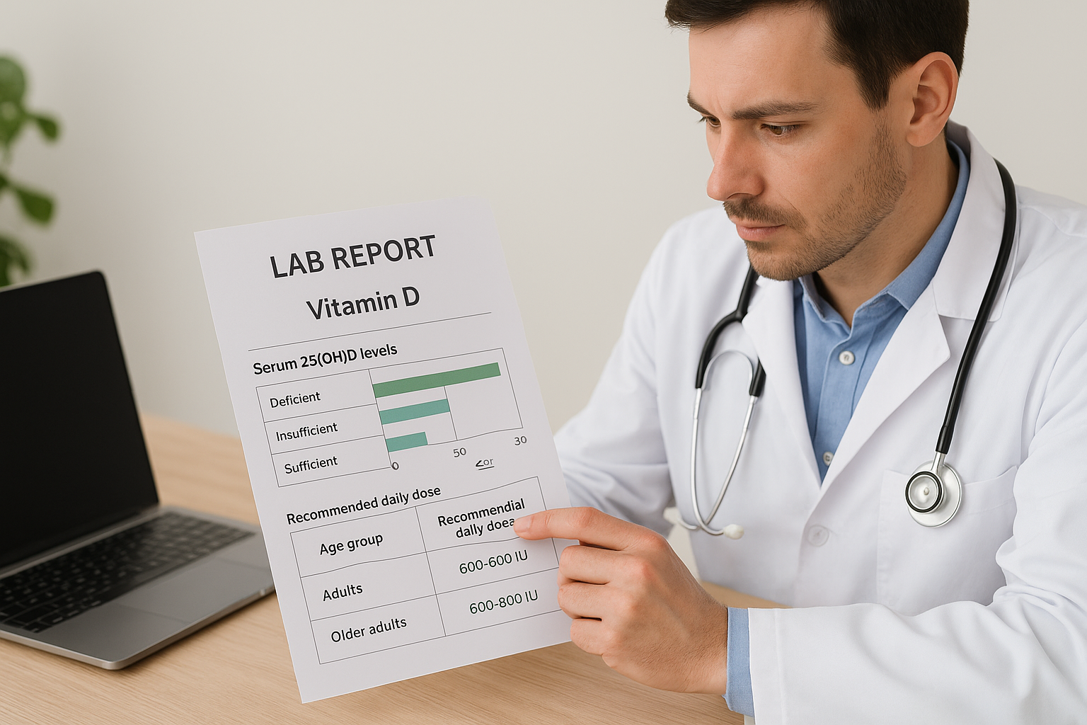 How to interpret lab markers and dose guidance