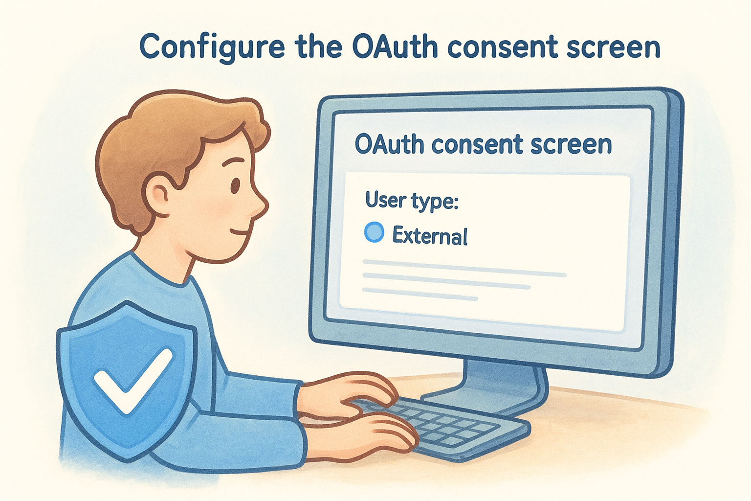 Configure the OAuth consent screen