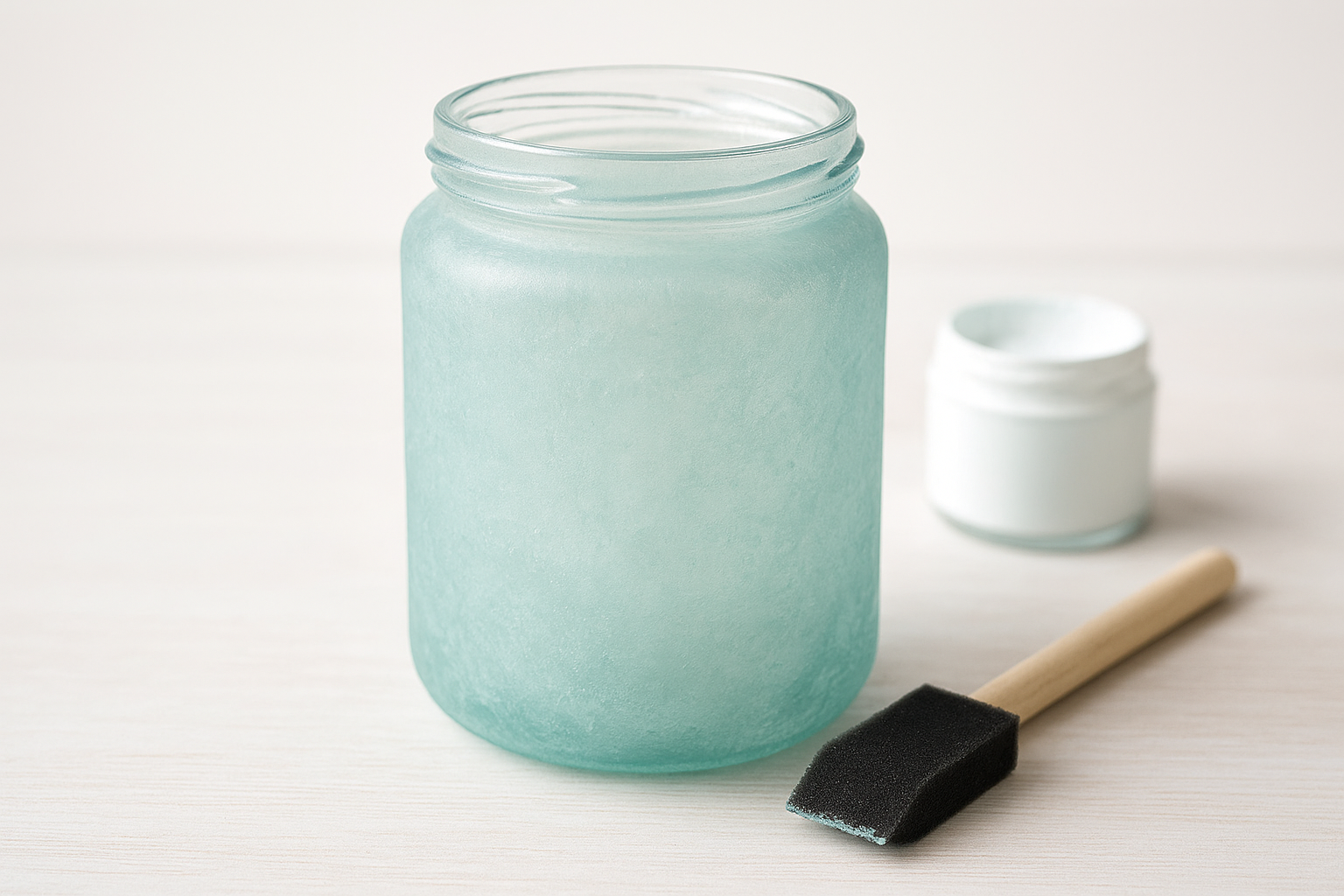 5. Create a Faux Sea Glass Finish
