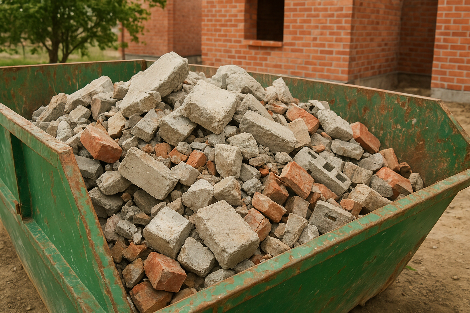 3. Concrete, brick, and other heavy masonry
