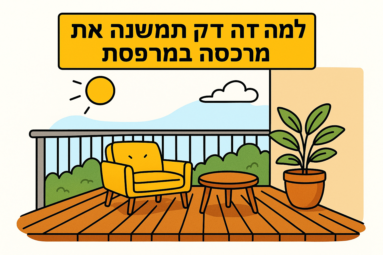 למה דק משנה את כל התחושה במרפסת