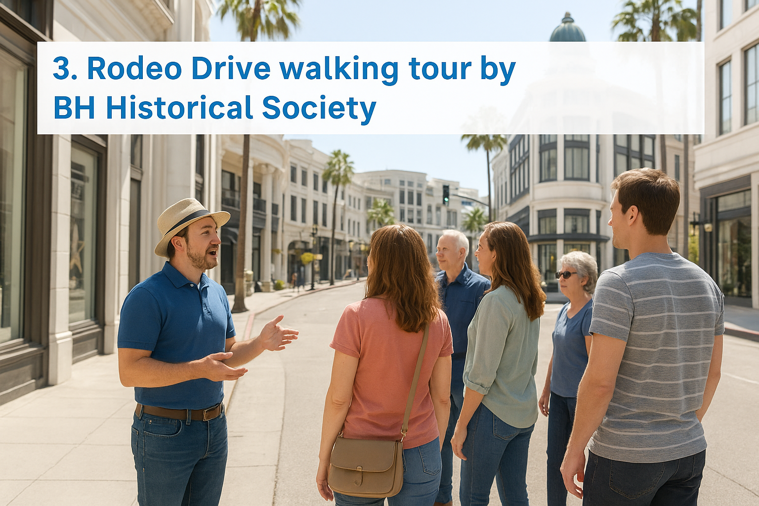 3. Rodeo Drive walking tour by BH Historical Society