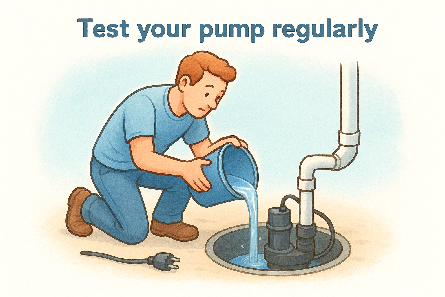 Test your pump regularly